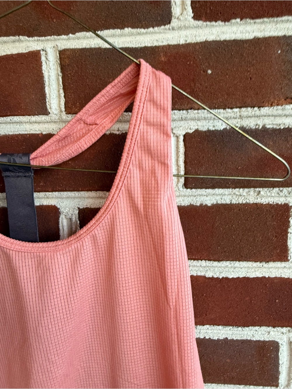 Fabletics Dusty Rose Ribbed Racerback Tank - Picture 4 of 8
